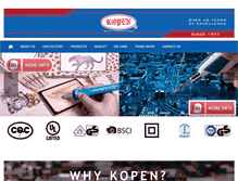 Tablet Screenshot of kopen.com